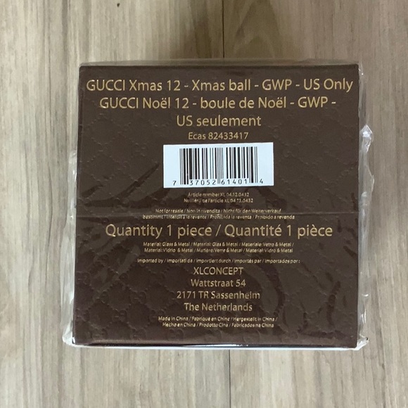 Gucci Holiday Ornament Promotional 96 Anniversary - Picture 5 of 5